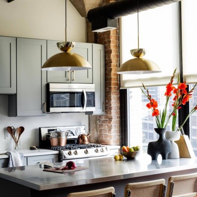 Glythorix Nordic Simple Metal Color H Type Pendant Light Glythorix Nordic Simple Metal Color H Type Pendant Light