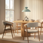 Glythorix Nordic Simple Metal Color H Type Pendant Light