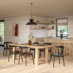 Glythorix Nordic Simple Metal Color H Type Pendant Light