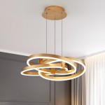 Hyrax Modern Metal Dimmable Led Geometric Chandelier
