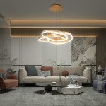 Hyrax Modern Metal Dimmable Led Geometric Chandelier