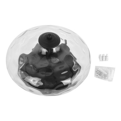 Eryndor Antique Sugar Pot Lid Water Ripple Glass Flush Mount Light Eryndor Antique Sugar Pot Lid Water Ripple Glass Flush Mount Light