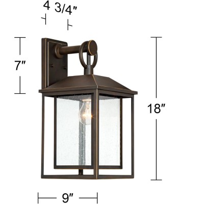 Mythor Bronze Textured Clear Glass Lantern Outdoor Sconce Mythor Bronze Textured Clear Glass Lantern Outdoor Sconce