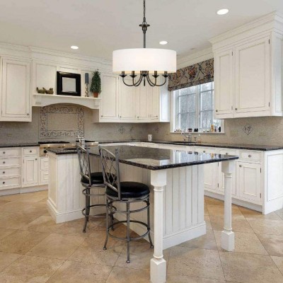 Nyneve 5 Light Dimmable Fabric Drum Chandelier