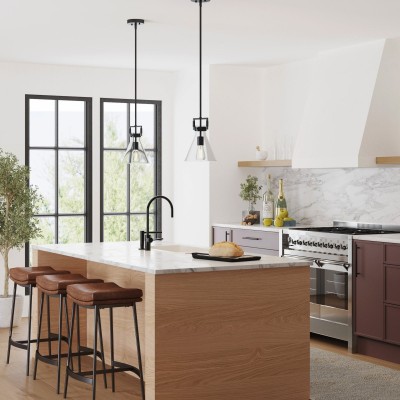 Bellamy Farmhouse Glass Pendant Lighting for Kitchen Island Bellamy Farmhouse Glass Pendant Lighting for Kitchen Island
