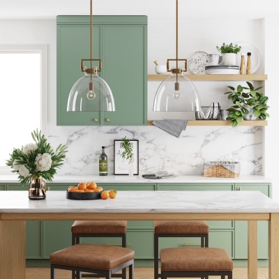Bellamy Farmhouse Glass Pendant Lighting for Kitchen Island Bellamy Farmhouse Glass Pendant Lighting for Kitchen Island
