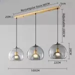 Priya Farmhouse Glass Kitchen Ceiling/Pendant Lighting Priya Farmhouse Glass Kitchen Ceiling/Pendant Lighting