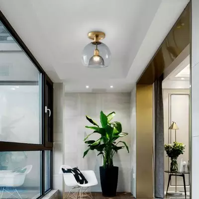 Priya Farmhouse Glass Kitchen Ceiling/Pendant Lighting Priya Farmhouse Glass Kitchen Ceiling/Pendant Lighting