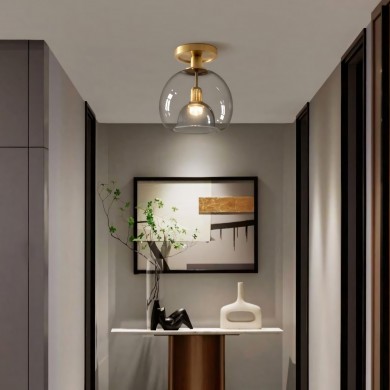 Priya Farmhouse Glass Kitchen Ceiling/Pendant Lighting