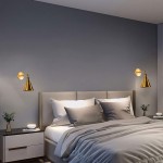Ruhi Antique Brass Swing Arm Wall Sconce With Tapered Lampshade Ruhi Antique Brass Swing Arm Wall Sconce With Tapered Lampshade