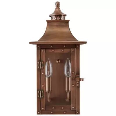Orynth Vintage Solid Brass Wet Rated Lantern Sconce Orynth Vintage Solid Brass Wet Rated Lantern Sconce