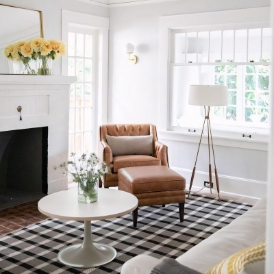 Kimaya Mulberry Floor Lamp