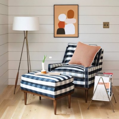 Kimaya Mulberry Floor Lamp