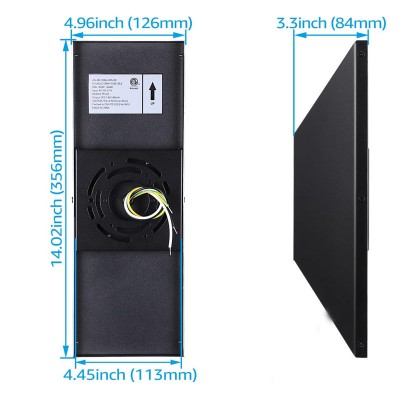 Qyros Minimal Diamond Black Led Up Down Wall Light Qyros Minimal Diamond Black Led Up Down Wall Light