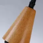 Uranix Cone Shape Water Ripple Glass Pendant Light