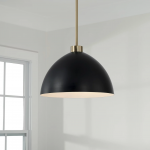Glythorix Nordic Simple Metal Color H Type Pendant Light