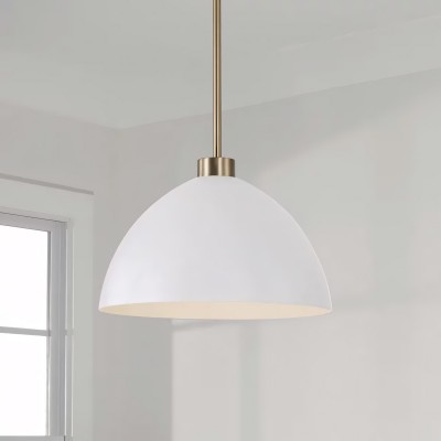 Ylarix Minimalist Dome Metal Pendant Light Ylarix Minimalist Dome Metal Pendant Light