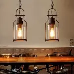 Eryxis Industrial Vintage Iron Glass Jar Pendant Light Eryxis Industrial Vintage Iron Glass Jar Pendant Light