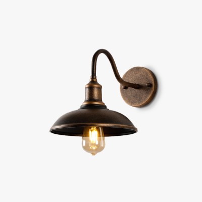 Arion Vintage Gooseneck Outdoor Wall Mounted Light Arion Vintage Gooseneck Outdoor Wall Mounted Light
