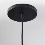 Drath Wabi Sabi Ribbed Paper Lantern Pendant Light