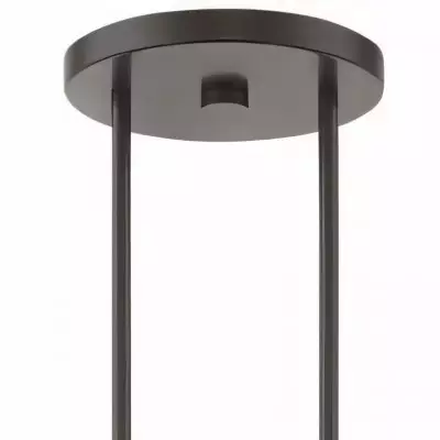 Glythar Black 3 Light White Fibric Drum Shades Linear Chandelier