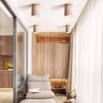 Hyrion Mini Wood And Stone Cylinder Ceiling Light