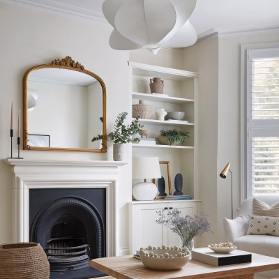 Jaxorix Wabi Sabi White Silkworm Cocoon Ceiling Light