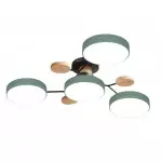 Phelith Scandinavian Round Molecule Branch Led Ceiling Light