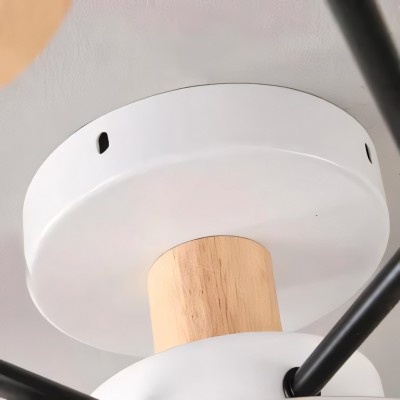 Phelith Scandinavian Round Molecule Branch Led Ceiling Light Phelith Scandinavian Round Molecule Branch Led Ceiling Light