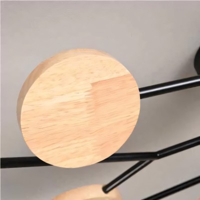 Phelith Scandinavian Round Molecule Branch Led Ceiling Light Phelith Scandinavian Round Molecule Branch Led Ceiling Light