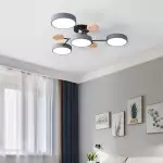 Phelith Scandinavian Round Molecule Branch Led Ceiling Light