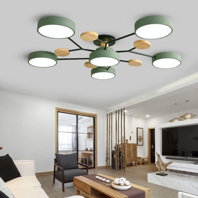 Phelith Scandinavian Round Molecule Branch Led Ceiling Light Phelith Scandinavian Round Molecule Branch Led Ceiling Light