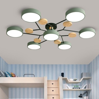 Phelith Scandinavian Round Molecule Branch Led Ceiling Light Phelith Scandinavian Round Molecule Branch Led Ceiling Light