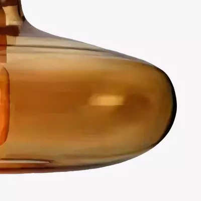 Zyren Modern Art Amber Glass Pendant Light Zyren Modern Art Amber Glass Pendant Light