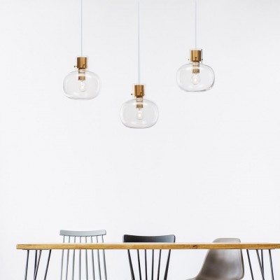 Dravon Minimalist Amber Glass Bottle Pendant Light Dravon Minimalist Amber Glass Bottle Pendant Light