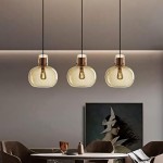 Dravon Minimalist Amber Glass Bottle Pendant Light Dravon Minimalist Amber Glass Bottle Pendant Light