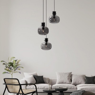 Dravon Minimalist Amber Glass Bottle Pendant Light Dravon Minimalist Amber Glass Bottle Pendant Light