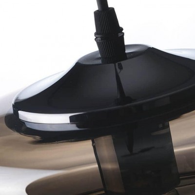 Helix Modern Glass Spool Pendant Light Helix Modern Glass Spool Pendant Light