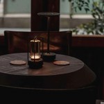 Nina Cordless Restaurant Table Lamps for Bar Cafe Hotel Nina Cordless Restaurant Table Lamps for Bar Cafe Hotel