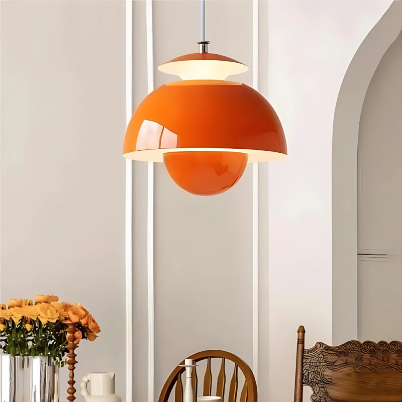 Velyra Modern Led Mushroom Pendant Light