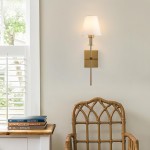 Sylos Classic Cloth Shade Wall Sconces