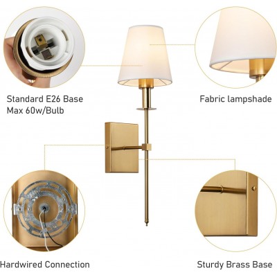 Sylos Classic Cloth Shade Wall Sconces Sylos Classic Cloth Shade Wall Sconces