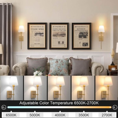 Sylos Classic Cloth Shade Wall Sconces Sylos Classic Cloth Shade Wall Sconces