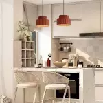 Brisby Striped Frosted Fluted Ceramic Pendant Light