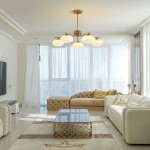 Kairox Mid Century Bauhaus Large Glass Globe Sputnik Chandelier