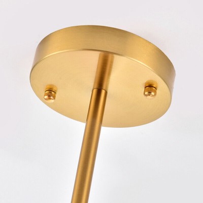 Zephyr Luxury 6-Lights Globe Glass Chandelier