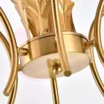 Zephyr Luxury 6-Lights Globe Glass Chandelier