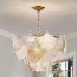 Glintrium Seeded Glass Shade 5 Light Candle Style Chandelier Glintrium Seeded Glass Shade 5 Light Candle Style Chandelier
