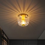 Wyrith Vintage Flower Crystal Flush Mount Light Wyrith Vintage Flower Crystal Flush Mount Light