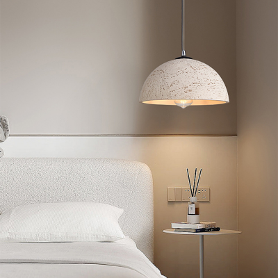 Luran Wabi Sabi Dome Stone Pendant Light Luran Wabi Sabi Dome Stone Pendant Light